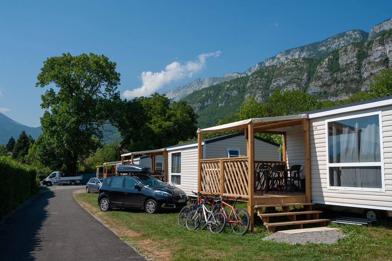 mobil home 4 personnes confort famille annecy Grande 1